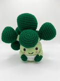 Large Handmade Crochet Encouragement Broccoli