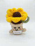 Handmade Crochet Emotional Support Flower Pot