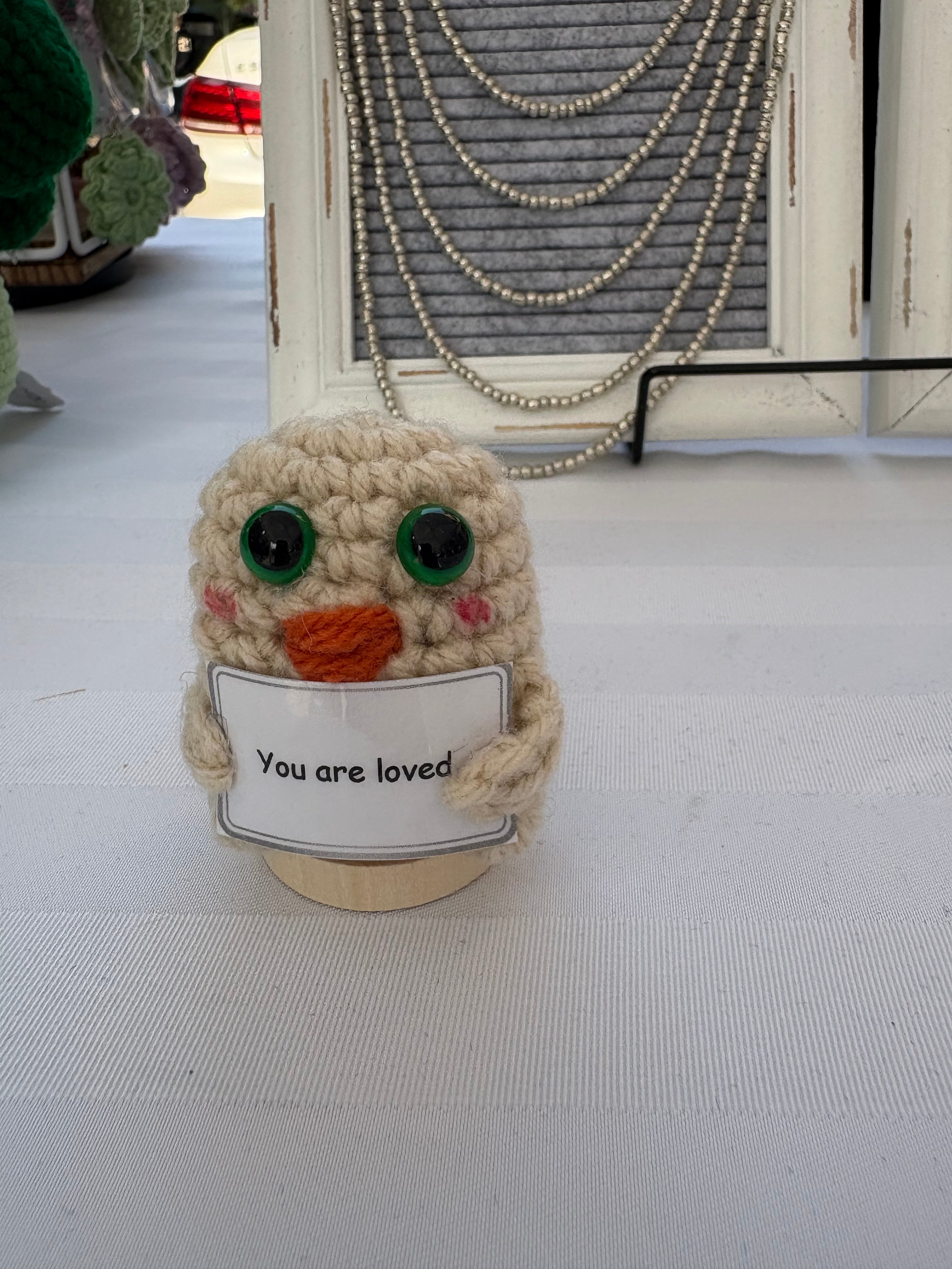 Handmade Emotional Support Crochet Figures