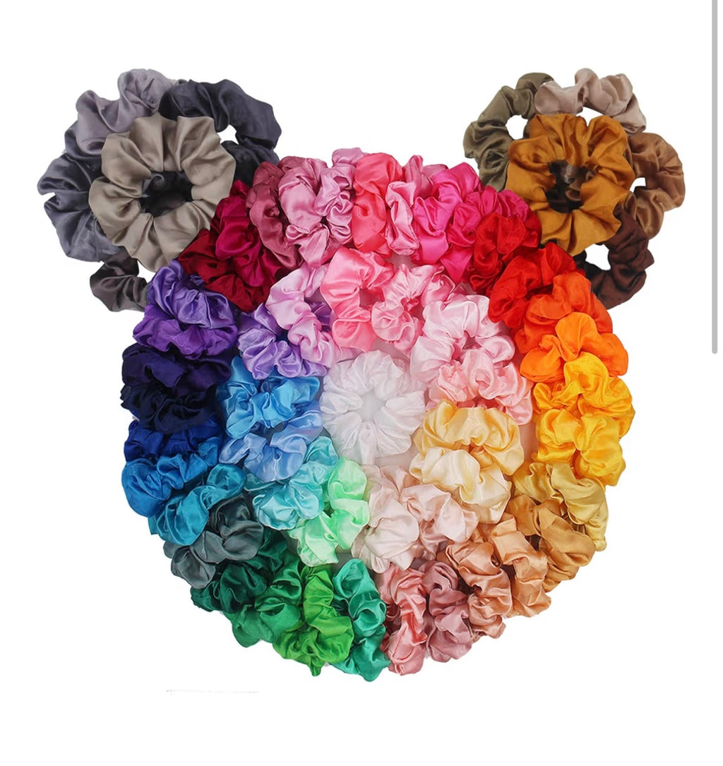 Silk Scrunchies 3-Pack